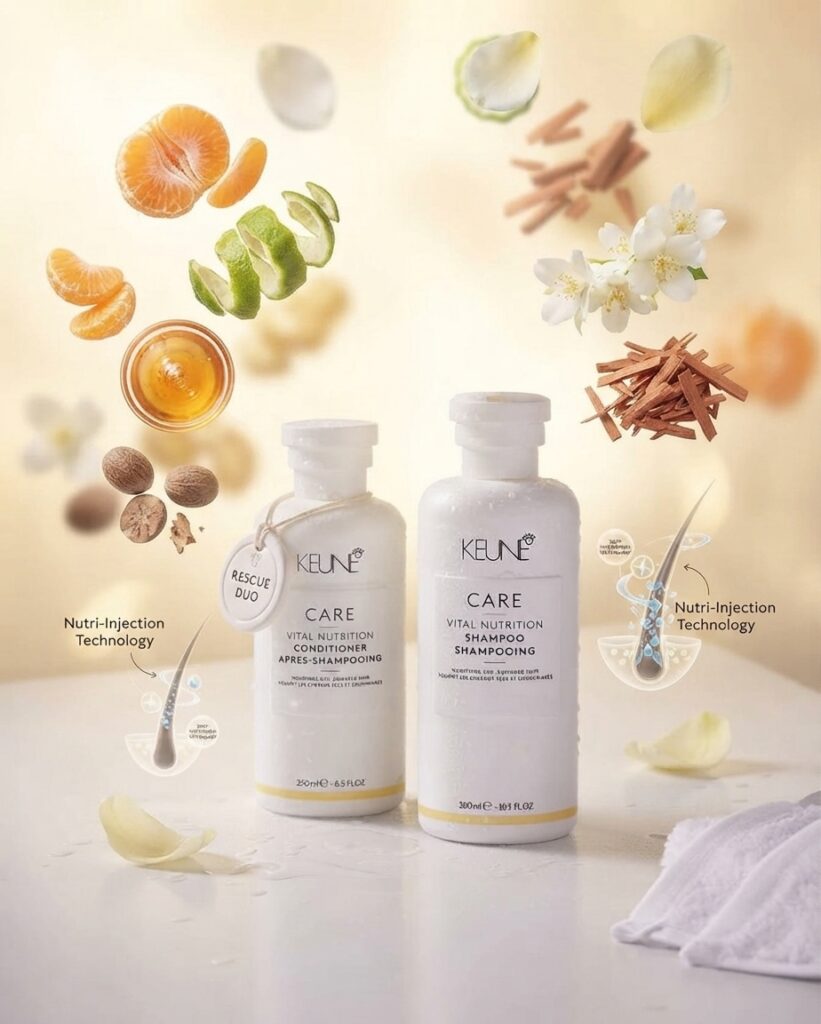 Rescue Your Dry Hair: Why the Keune Care Vital Nutrition Duo Belongs on Your Shelf